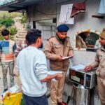 मसूरी पुलिस द्वारा सघन सत्यापन अभियान चलाया&nbsp;