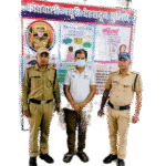 उपद्रव मचा रहें हरियाणा के युवक को लिया गया हिरासत में,MV एक्ट में वाहन किया सीज