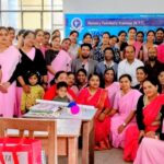 कॉलेज के वार्षिक प्रैक्टिकल टेस्ट में 55 छात्राओं ने किया प्रतिभाग